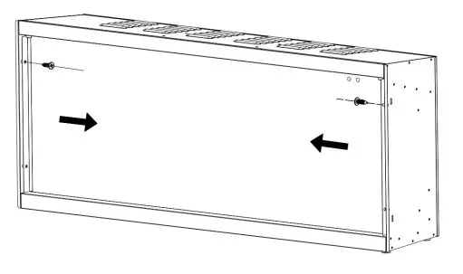 MODERN EMBER ME-HM50 Wall Mounted & Recessed Electric Fireplace (8)