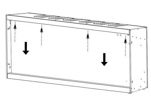 MODERN EMBER ME-HM50 Wall Mounted & Recessed Electric Fireplace (9)