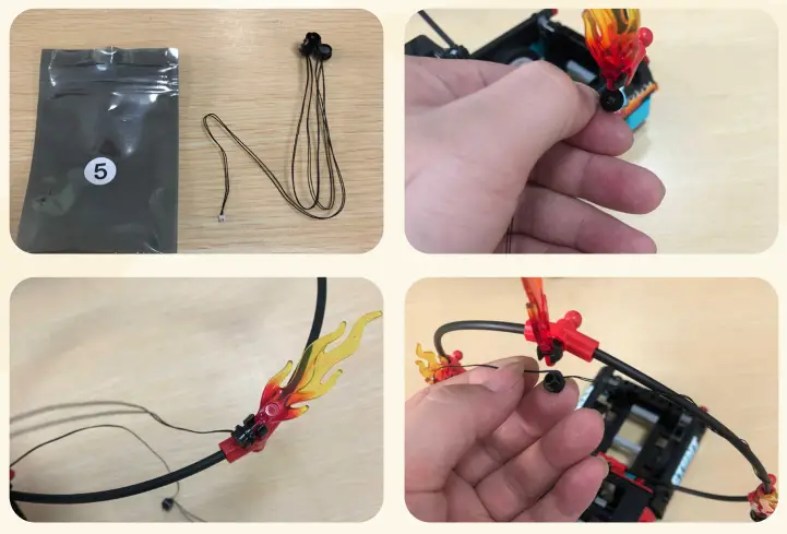 GAME OF BRICKS 42106 Light Kit for Stunt Show Truck and Bike - Figure 14