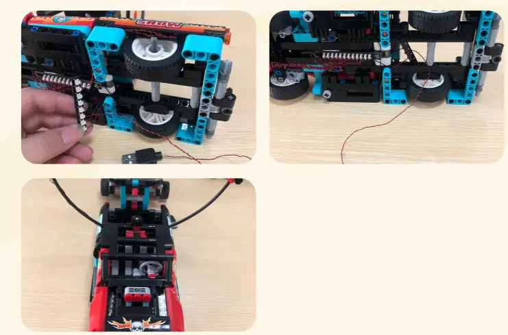 GAME OF BRICKS 42106 Light Kit for Stunt Show Truck and Bike - Figure 16