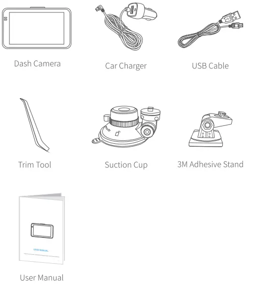 Biuone-A20-Dash-Cam-for-Cars-FIG-1