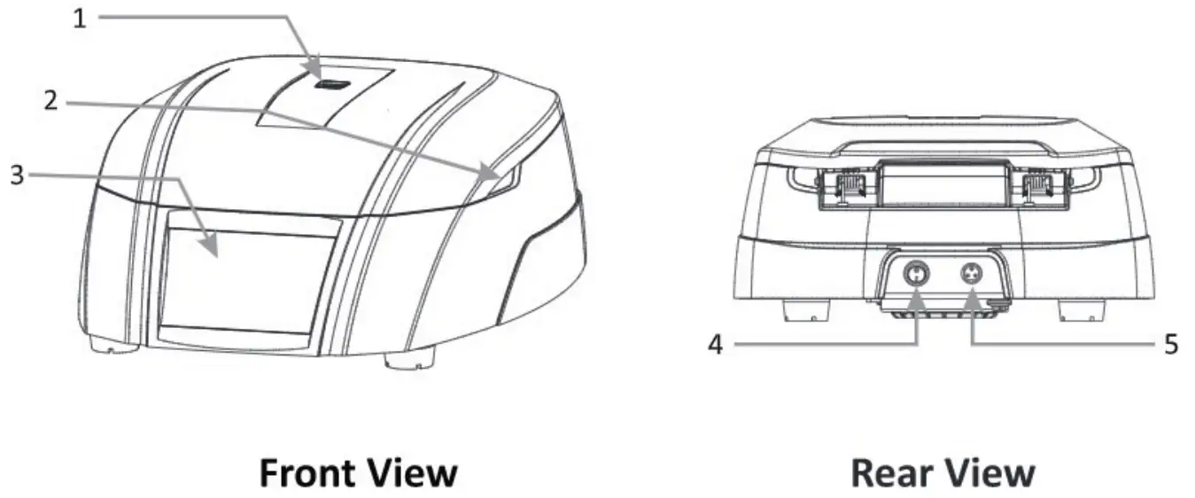 NEUATION iFuge C4000 NXT Clinical Centrifuge with Microprocessor and Brushless Motor - Fig2