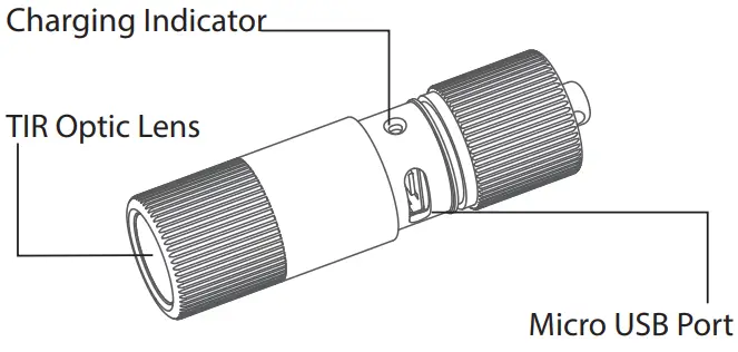 OLIGHT i1R 2 Tiny Rechargeable Keychain Flashlight - PRODUCT