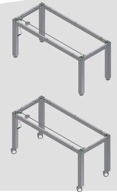 ROPOX 6005 4SingleManual Multi-Function Table -