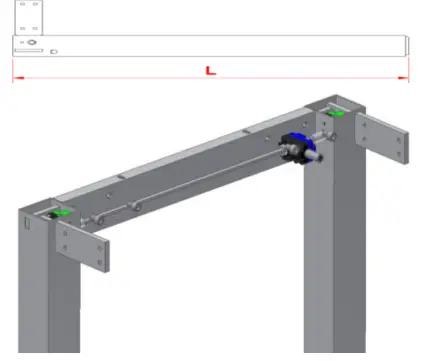 ROPOX 6005 4SingleManual Multi-Function Table - Assembly of frame