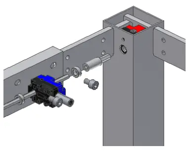 ROPOX 6005 4SingleManual Multi-Function Table - Assembly of frame1