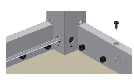 ROPOX 6005 4SingleManual Multi-Function Table -Assembly of frame4