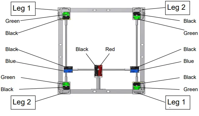 ROPOX 6005 4SingleManual Multi-Function Table - frame2