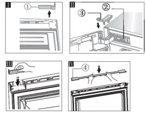 FIG 15 Stand the refrigerator upright