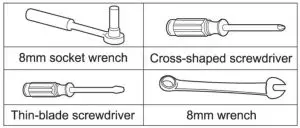 FIG 5 Tools you will need