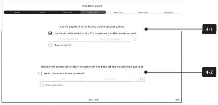 WISENET PRN-6400DB4 Network Video Recorder User Guide - Camera ID