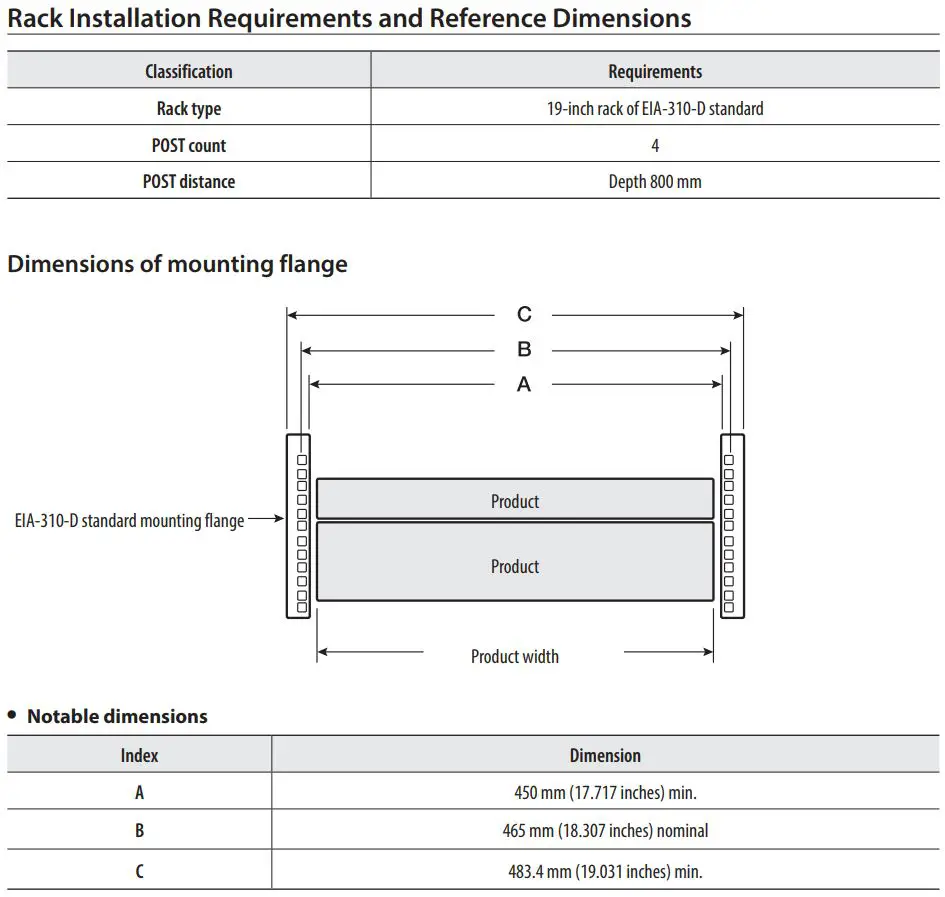 WISENET PRN-6400DB4 Network Video Recorder User Guide - Installing the Rack