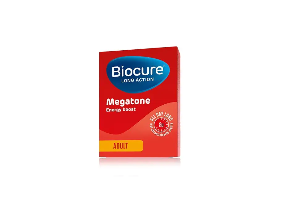 Biocure Long Action Megatone Energy Boost 30/60 Pieces Instructions