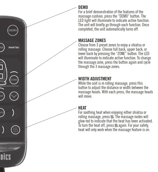 HoMedics is a registered trademark of HoMedics, LLC. - DEMO