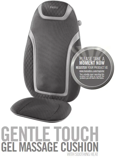 HoMedics is a registered trademark of HoMedics, LLC. - gentle