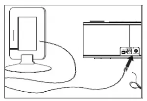 Homedics SS-5080 SoundSpa Recharged Projection Alarm Clock with Temperature Sensor Instruction Manual and Warranty Information
