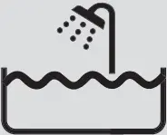 Shower icon