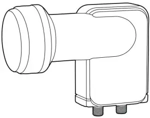 hama 00121695 Twin LNB-- 00121695 Twin LNB