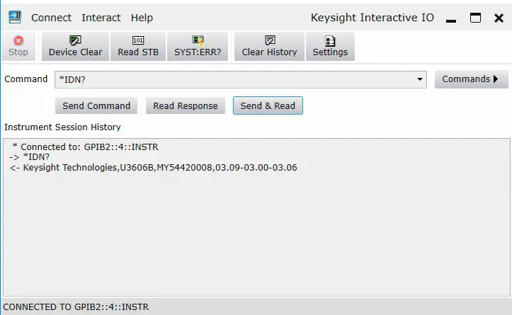 KEYSIGHT 82357B USB GPIB Interface - Programming via the 82357B