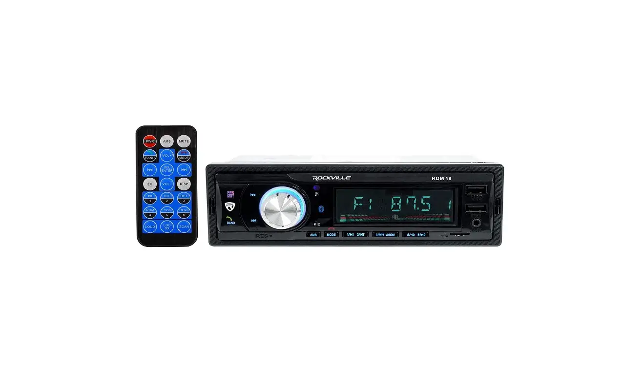 Rockville Rdm18 Single Din Bluetooth Usb Receiver Owner's Manual Rockville Rdm18 Single Din Bluetooth Usb Receiver Owner's Manual
