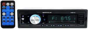 ROCKVILLE RDM18 Single Din Bluetooth USB Receiver