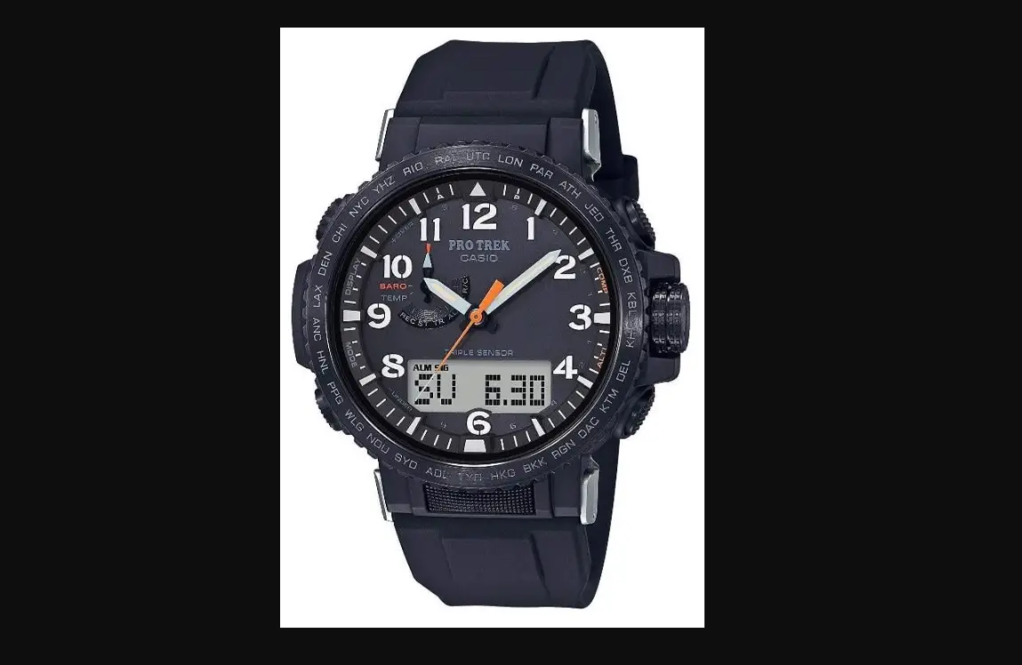 Casio Qw-5497 Pro Trek Triple Sensor Smartwatch User Guide