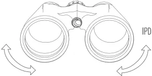 ADJUSTING THE INTERPUPILLARY DISTANCE (IPD)