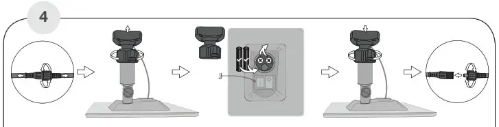 SUNFORCE 81401 Solar Barn Light Fully Adjustable Lamp- BATTERY