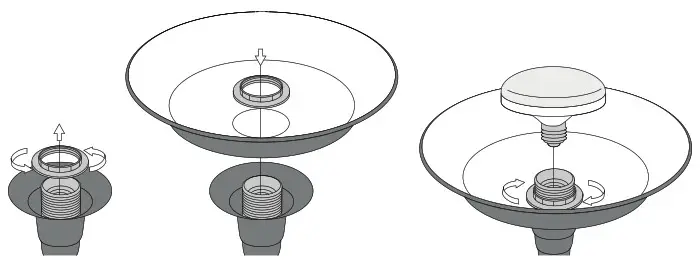 SUNFORCE 81401 Solar Barn Light Fully Adjustable Lamp- Lightbulb