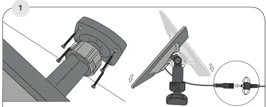 SUNFORCE 81401 Solar Barn Light Fully Adjustable Lamp- THE SOLAR PANEL
