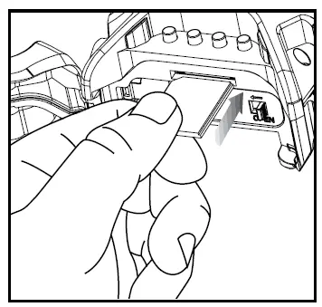 Load SD memory card (