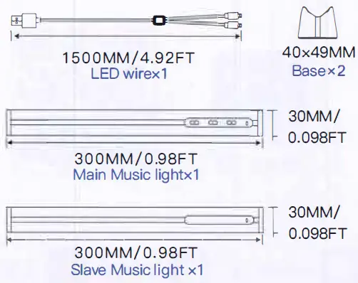 Shenzhen Chuangyi Tong Technology CYTT228 Music Atmosphere Light fig 1