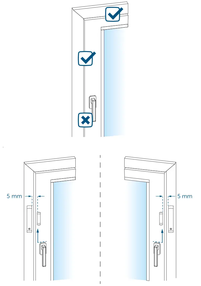 homematic HmIP SWDM Window and Door Contact with Magnet - fig 3