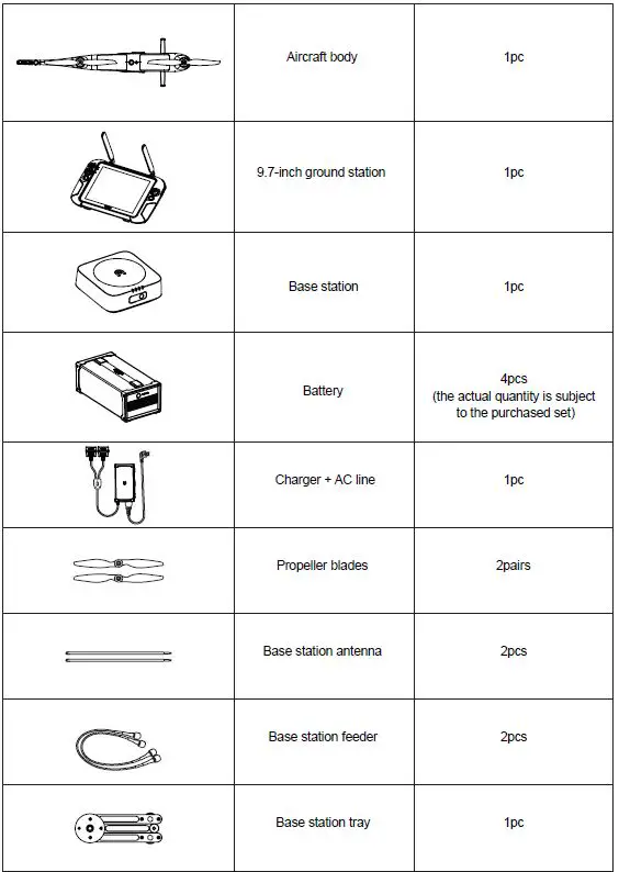 AUTEL Dragonfish Pro 7kg Dual Sensor Aircraft fig 1