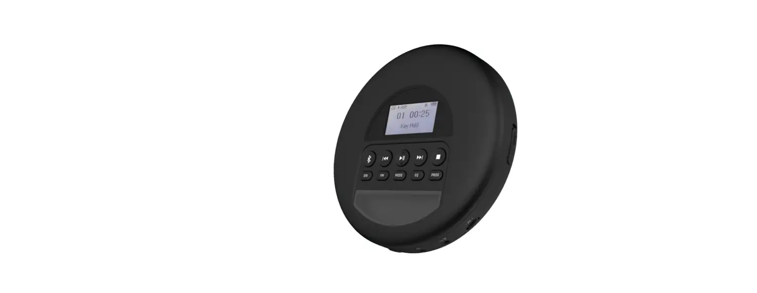 Klim B09bjtdtpb Portable Cd Player Walkman User Manual