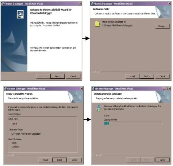 FIG 4 Datalogging Software Program