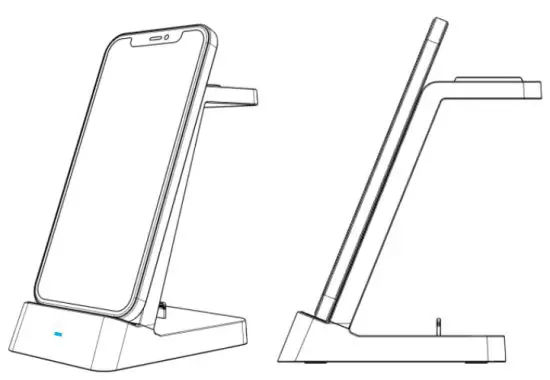 Dongguanshi Weizhichuang Technology CW320 Charging Stand - Operation instructions