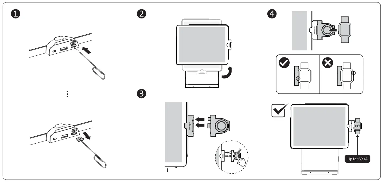 Kensington M01552 Watch Charger for StudioDock - fig