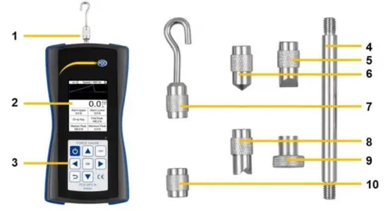 PCE Instruments PCE DFG N Series Digital Force Gauge - overview