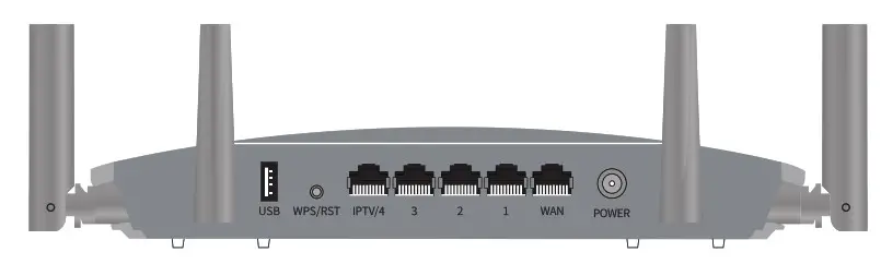Speedefy K8 AC2100 Dual Band Gigabit WiFi Router - overview 2