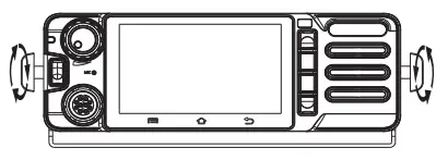 Inrico TM9 PoC Mobile Radio - installation 3