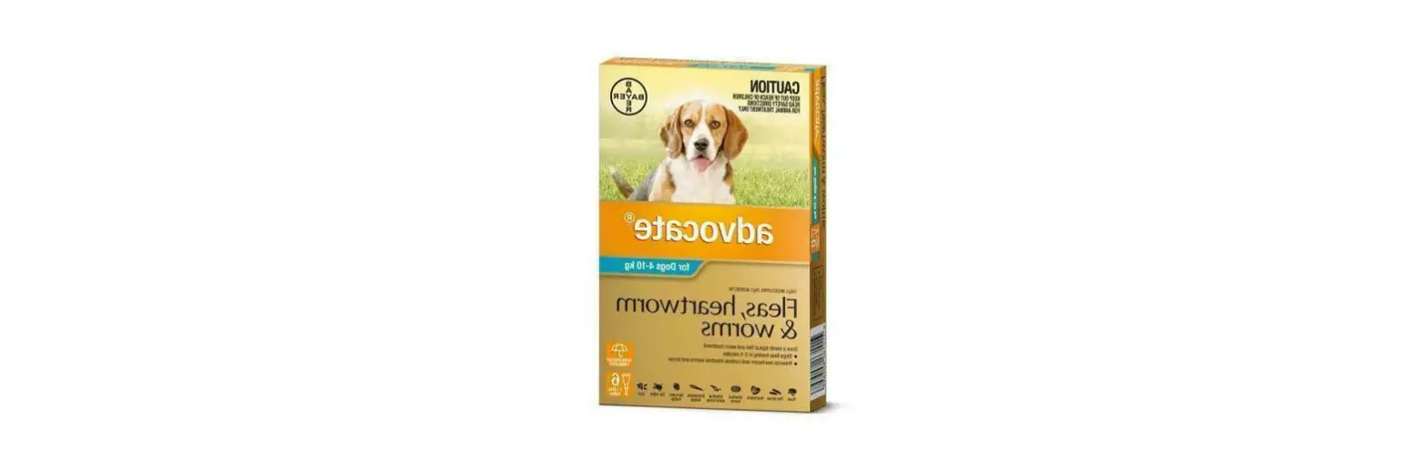 Advocate 55321 For Dogs 2-10 Kg Fleas Heartworm And Worm Instructions
