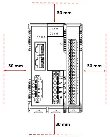 FIG 6 Horizontal Installation