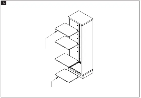 Hard Head 006411 Storage Cabinet 1 Door - installlation6