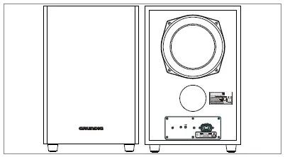 GRUNDIG DSB 990 2.1 Wired and Wireless 2.1-Channels 80W Soundbar Speaker 4