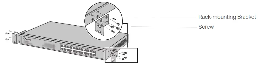 Easy Smart Rackmountable Switch Figure 2-2