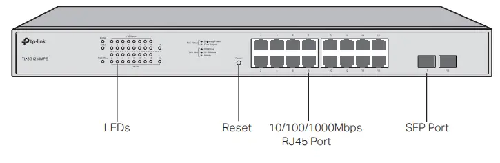 tp-link Unmanaged EasyFigure 1-18