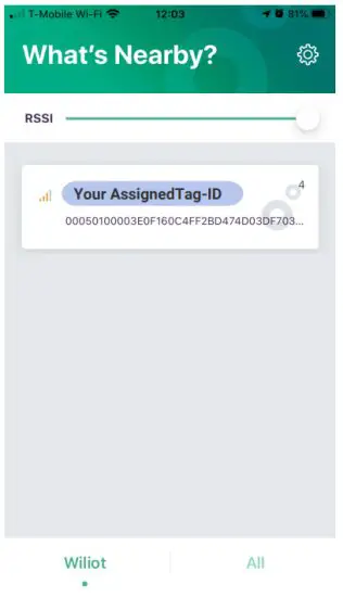 2AXVQWILIOT1 Battery Free Tag - Discovering Packets