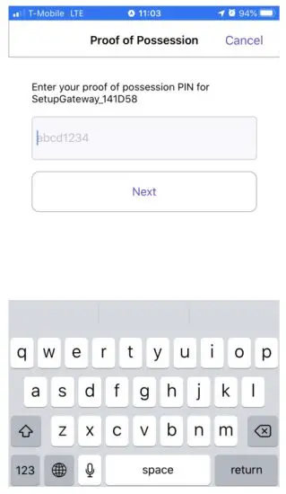 2AXVQWILIOT1 Battery Free Tag - Proof of Possession