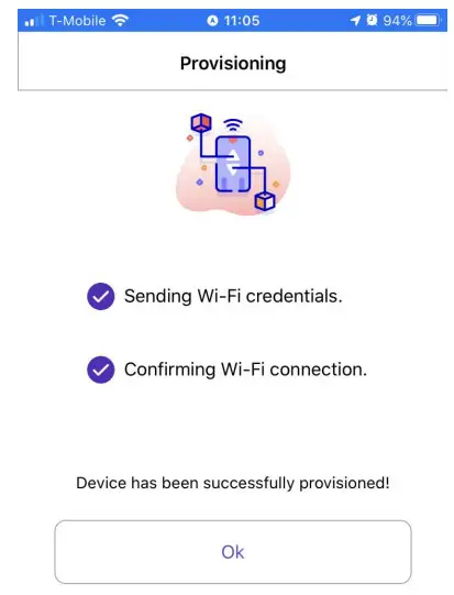 2AXVQWILIOT1 Battery Free Tag - completes successfully